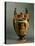 Goddess Aphrodite Looking into Mirror, Vase, Sicilian-Italian manufacture, 4th century BC Greek-null-Stretched Canvas