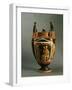 Goddess Aphrodite Looking into Mirror, Vase, Sicilian-Italian manufacture, 4th century BC Greek-null-Framed Photographic Print