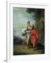 Goddess Athena Reveals Ithaca to Greek hero Ulysses-Giuseppe Bottani-Framed Giclee Print