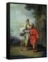 Goddess Athena Reveals Ithaca to Greek hero Ulysses-Giuseppe Bottani-Framed Stretched Canvas