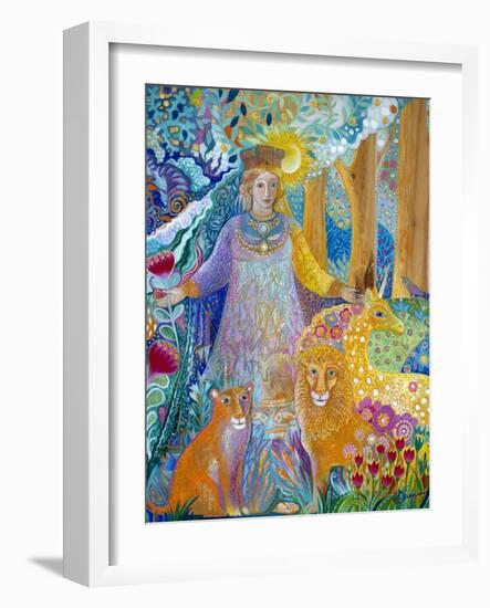 Goddess Cybele-Oxana Zaiko-Framed Giclee Print