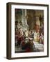 Goddess Minerva Awarding Prizes to the Arts, 1884-Giuseppe Mancinelli-Framed Giclee Print