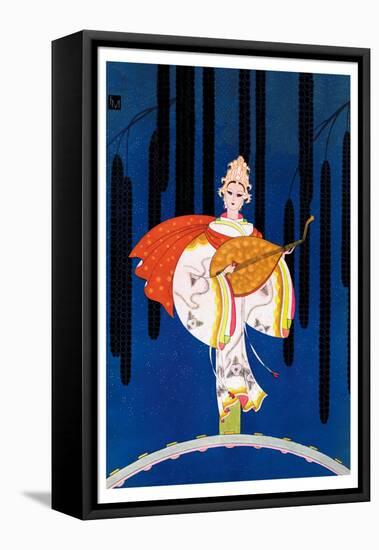 Goddess of Music-Frank Mcintosh-Framed Stretched Canvas