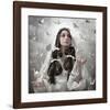 Goddess of Origami-null-Framed Art Print