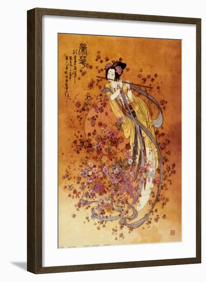 Goddess of Prosperity-null-Framed Art Print