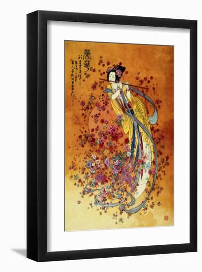 Goddess of Prosperity-null-Framed Premium Giclee Print