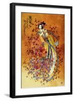 Goddess of Prosperity-null-Framed Premium Giclee Print