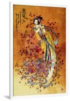 Goddess of Prosperity-null-Framed Premium Giclee Print