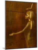 Goddess Selket, Tutankhamun Gold Canopic Shrine, Valley of the Kings, Egyptian Museum, Cairo, Egypt-Kenneth Garrett-Mounted Photographic Print