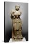 Goddess with Fly Whisk, Didarganj Patna Culture, 300 Bc-null-Stretched Canvas