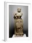 Goddess with Fly Whisk, Didarganj Patna Culture, 300 Bc-null-Framed Giclee Print