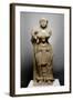 Goddess with Fly Whisk, Didarganj Patna Culture, 300 Bc-null-Framed Giclee Print