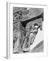 Goddess Yakshi, a Detail from a Sanchi Temple Gate-Eliot Elisofon-Framed Photographic Print