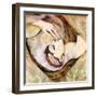 Goddess-Meiya Y-Framed Giclee Print