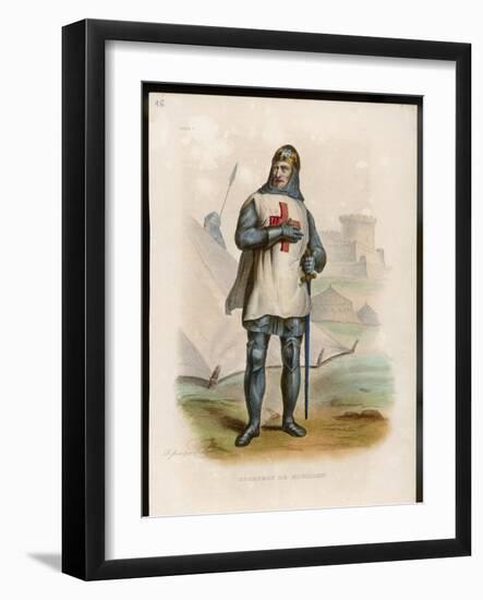 Godefroi De Bouillon Duc De Lorraine Crusader Chosen King of Jerusalem-Boilly-Framed Art Print