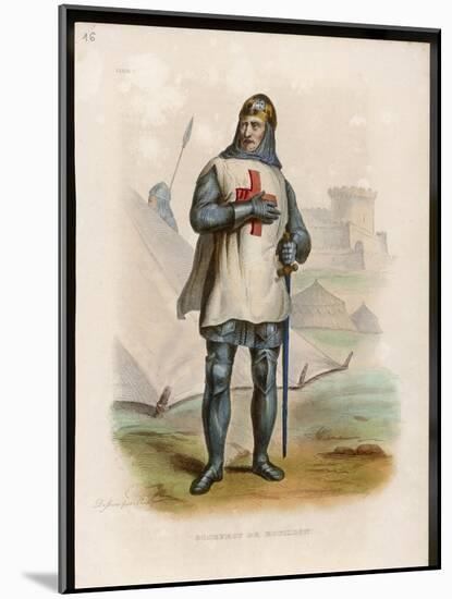 Godefroi De Bouillon Duc De Lorraine Crusader Chosen King of Jerusalem-Boilly-Mounted Art Print