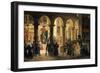 Godefroy De Bouillon Deposits in the Church of the Holy Sepulchre the Trophies of Ascalon-François Marius Granet-Framed Giclee Print