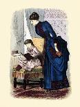 1884 Godey's Lady's Book Fashion Plate-Godey's-Art Print