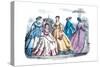 Godey's Fashions, 1865-null-Stretched Canvas