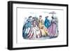 Godey's Fashions, 1865-null-Framed Art Print