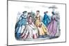 Godey's Fashions, 1865-null-Mounted Art Print