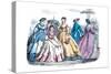 Godey's Fashions, 1865-null-Stretched Canvas