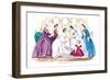 Godey's Fashions for January 1865-null-Framed Art Print
