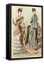 Godey's Ladies' Fashions, 1880S.-null-Framed Stretched Canvas