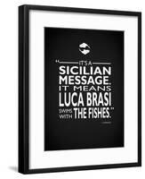 Godfather Luca Brasi-Mark Rogan-Framed Giclee Print