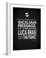 Godfather Luca Brasi-Mark Rogan-Framed Giclee Print
