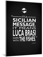 Godfather Luca Brasi-Mark Rogan-Mounted Giclee Print