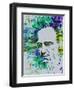 Godfather Watercolor-Anna Malkin-Framed Art Print