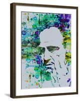 Godfather Watercolor-Anna Malkin-Framed Art Print