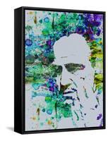 Godfather Watercolor-Anna Malkin-Framed Stretched Canvas