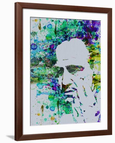 Godfather Watercolor-Anna Malkin-Framed Art Print