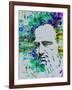 Godfather Watercolor-Anna Malkin-Framed Art Print