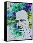 Godfather Watercolor-Anna Malkin-Framed Stretched Canvas