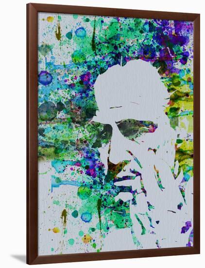 Godfather Watercolor-Anna Malkin-Framed Art Print