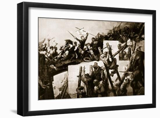 Godfrey De Bouillon at the Siege of Jerusalem-Charles Verlat-Framed Giclee Print