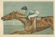 The Finish for the Derby Stakes at Epsom, Mr W C Whitney's Volodyovski Wins-Godfrey Douglas Giles-Giclee Print