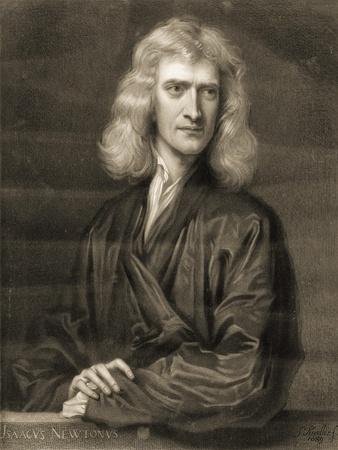 Portrait of Sir Isaac Newton