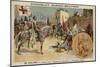 Godfrey of Bouillon at Jerusalem, 1099-null-Mounted Giclee Print