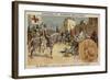 Godfrey of Bouillon at Jerusalem, 1099-null-Framed Giclee Print