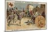 Godfrey of Bouillon at Jerusalem, 1099-null-Mounted Giclee Print