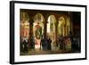 Godfrey of Bouillon Depositing the Trophies of Askalon in the Holy Sepulchre Church-Francois-Marius Granet-Framed Giclee Print