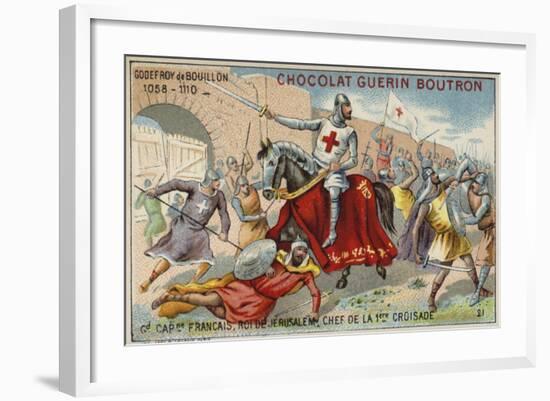 Godfrey of Bouillon-null-Framed Giclee Print