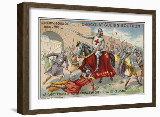 Godfrey of Bouillon-null-Framed Giclee Print