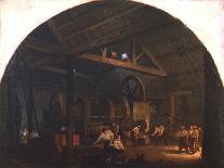 The Tilt Forge, C1845-1866-Godfrey Sykes-Stretched Canvas
