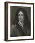 Godfrey William Leibnitz (1646-1716) from 'Gallery of Portraits', Published in 1833-null-Framed Giclee Print