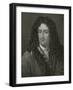 Godfrey William Leibnitz (1646-1716) from 'Gallery of Portraits', Published in 1833-null-Framed Giclee Print